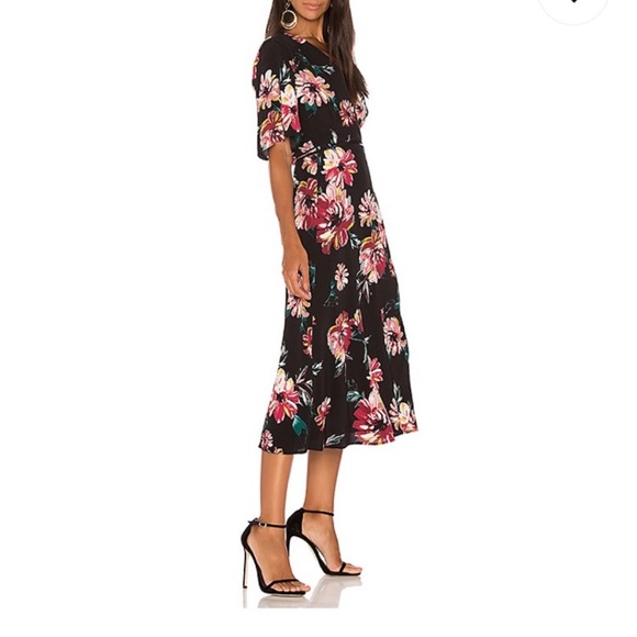 NWT 1. State Floral Wrap Dress - Picture 4 of 5